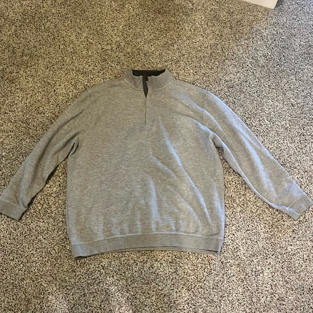 Walter Hagen Pique Fleece Midweight 1/4 Zip Golf Pullover